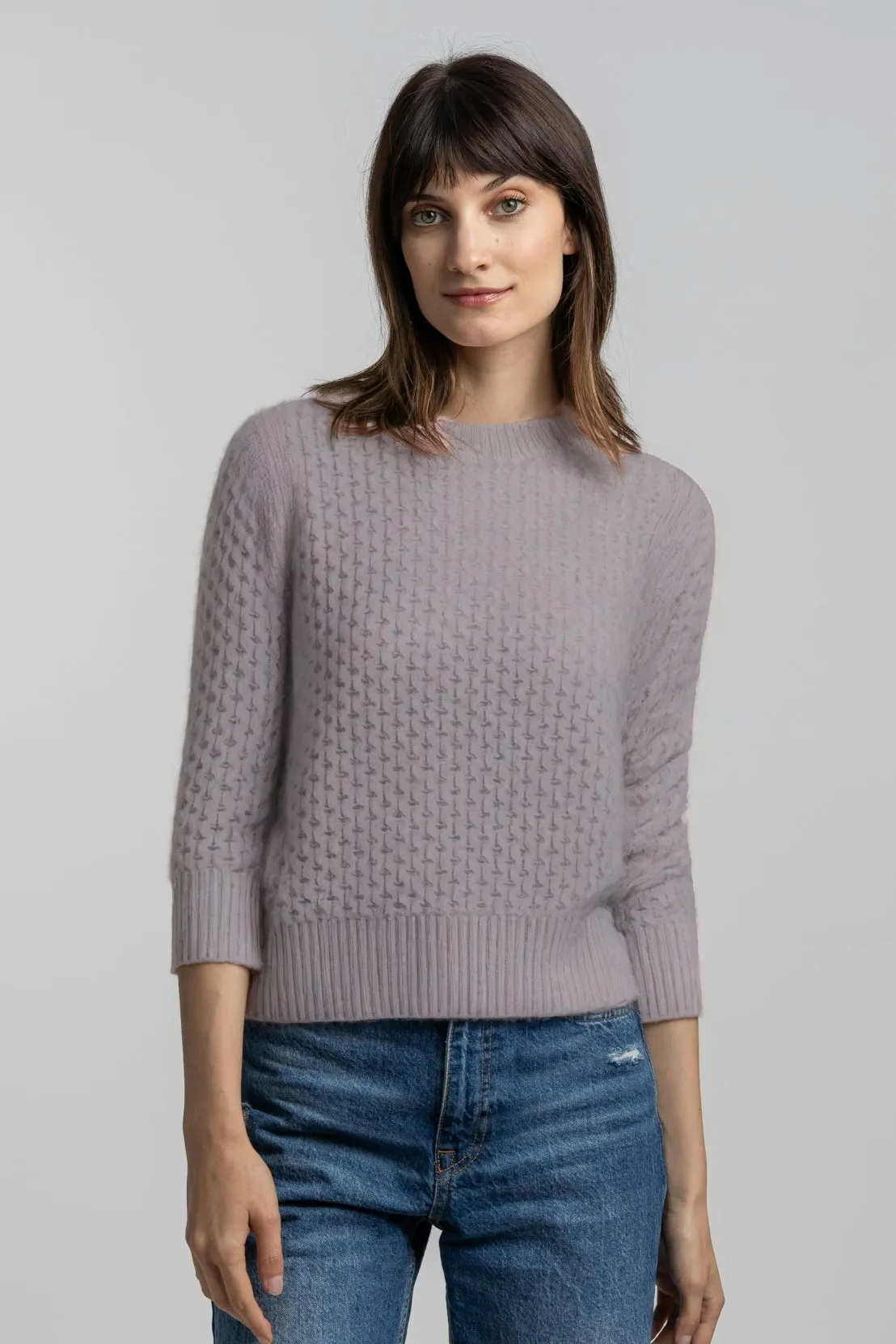 HoneyComb Cashmere Sweater