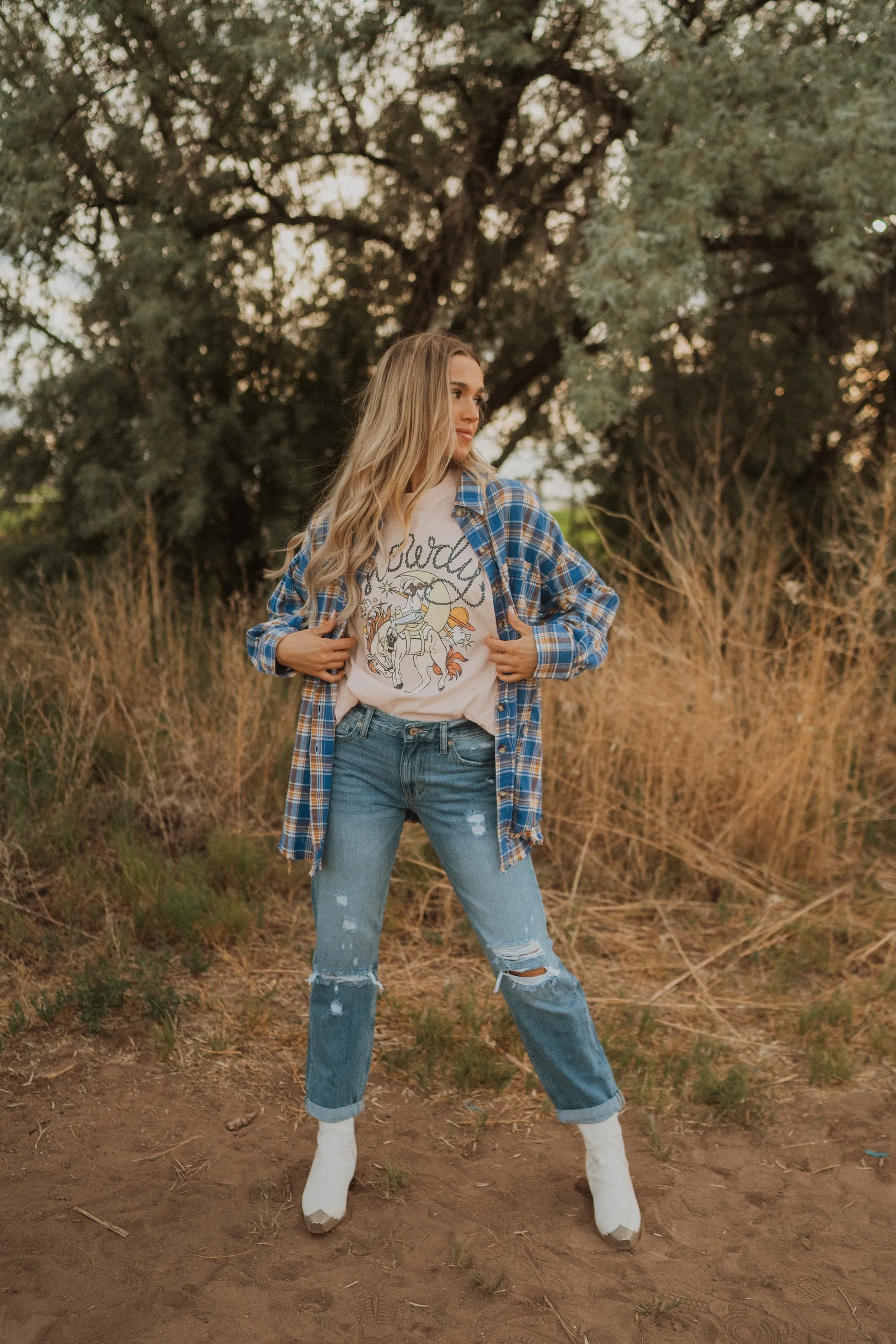 Howdy Plaid Shirt