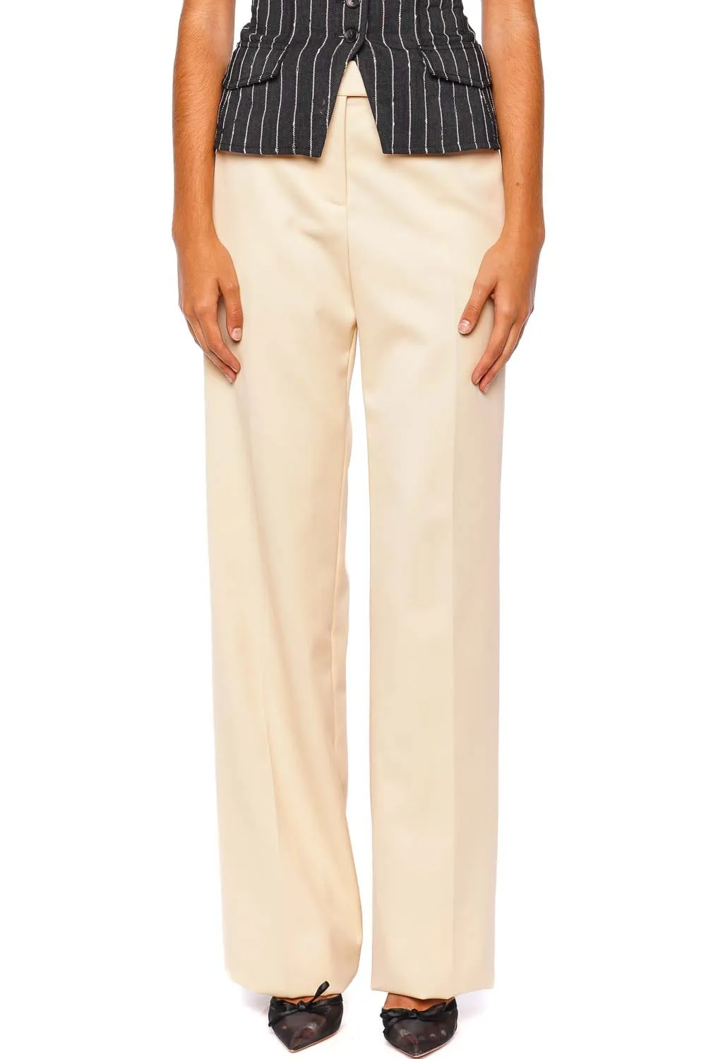 Illustration Tea Straight Tux Pant