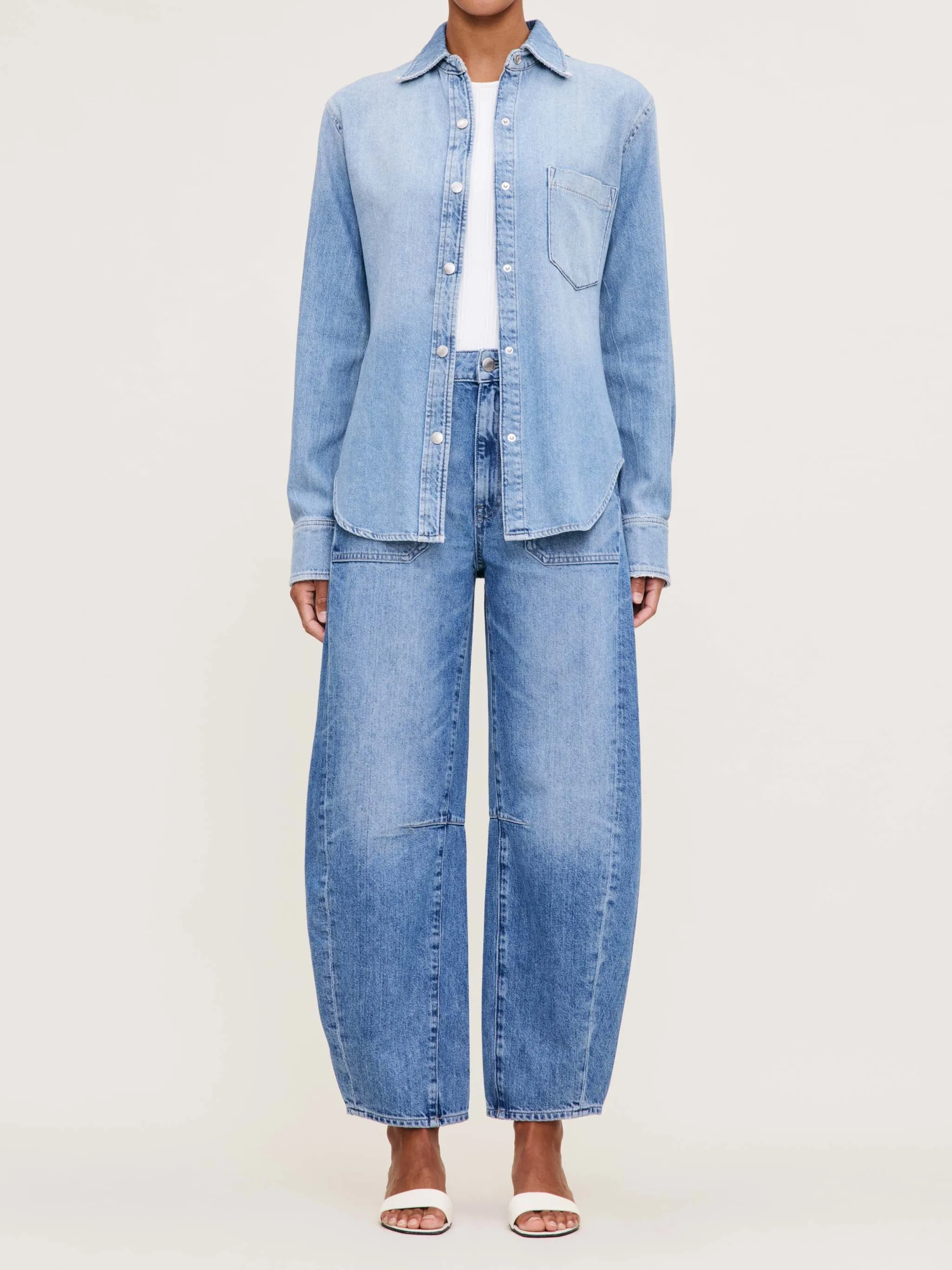 Ines Button Up Shirt | River Bank
