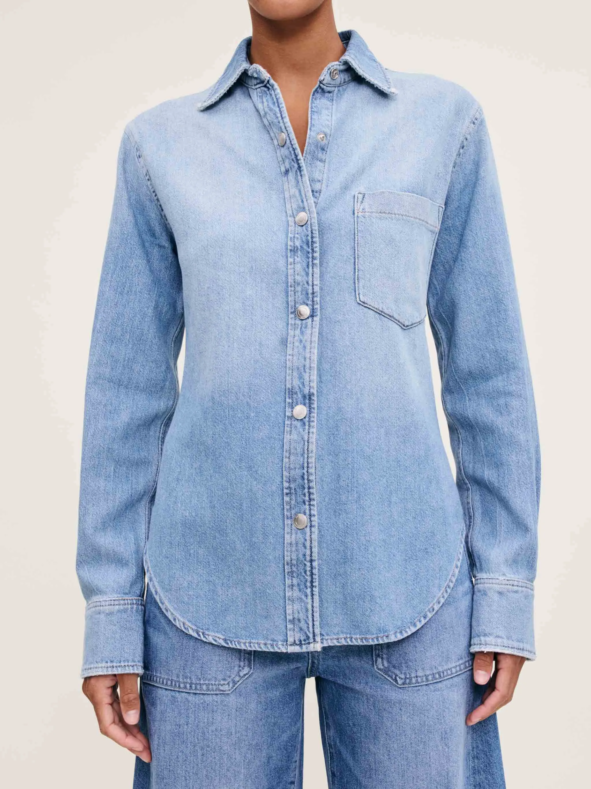 Ines Button Up Shirt | River Bank