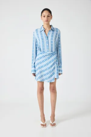 INFINITE SHIRT DRESS | CHECK