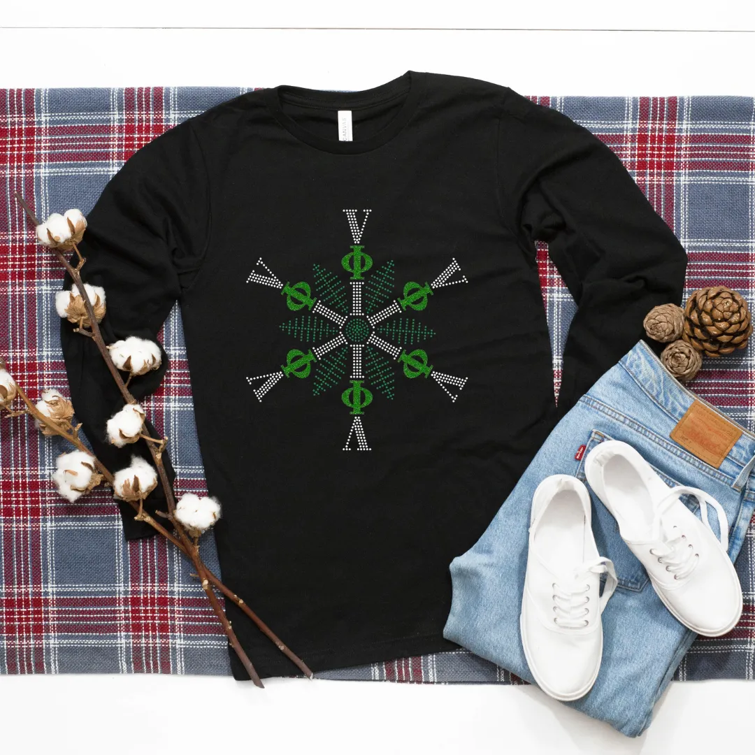 IPL Bling Snowflake with Greek Letters