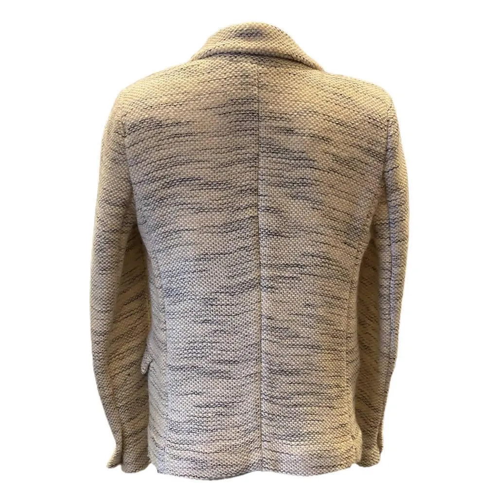 ISABEL MARANT Beige Tweed Knit Blazer | Size 42