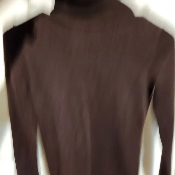 J. Crew 100% Cashmere Turtleneck Brown Sweater Small