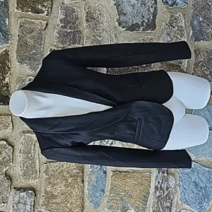 J Crew 100% Wool Blazer in Black Size 2