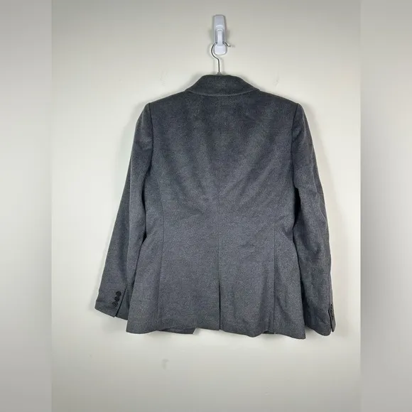 J. Crew Devon Blazer in Drapey Flannel Size 4 Wool Blend EUC