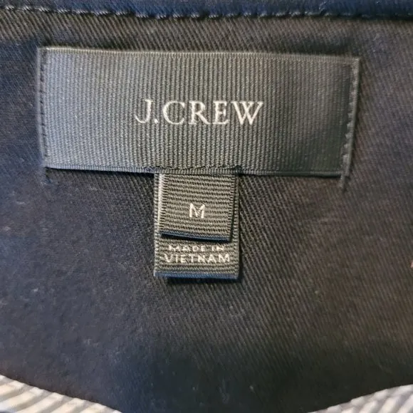 J. Crew NWOT 100% Wool Black Blazer Size M