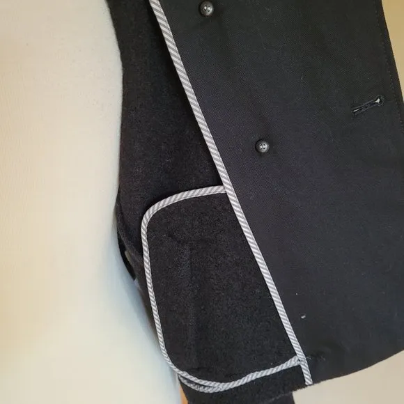 J. Crew NWOT 100% Wool Black Blazer Size M