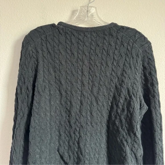 J. Crew Odette Cable-Knit Sweater Lady Jacket in Cotton-Blend Bouclé Size: M