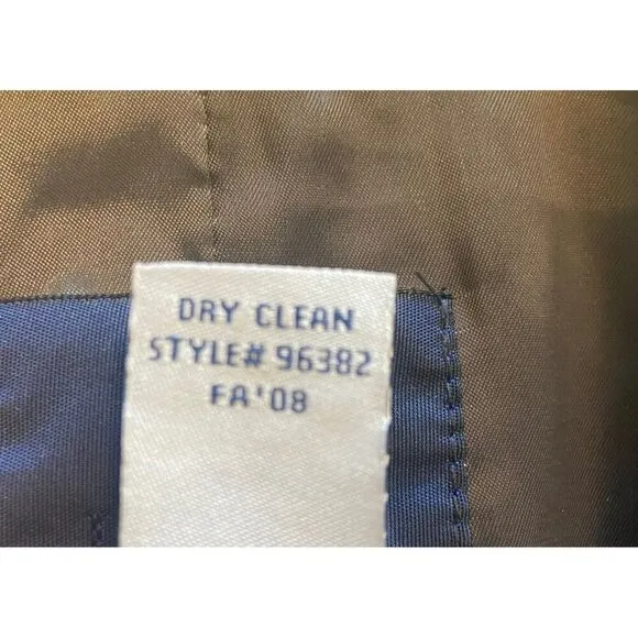J Crew School Boy Wool Spandex Blazer Size 6 Gray Neutral Minimalist Preppy