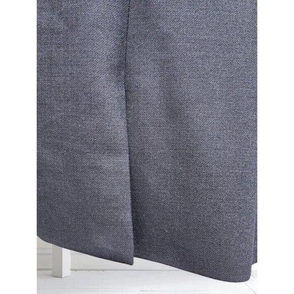 J Crew Women's Parke Blazer Wool Blend‎ Lined Navy Preppy/Career #G7726 Size 8