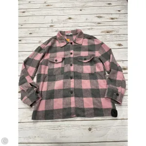 Jacket Shirt By Cme In Plaid Pattern, Size: Xxl