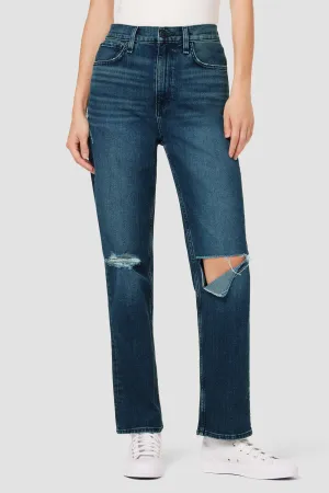 Jade High-Rise Straight Loose Fit Jean
