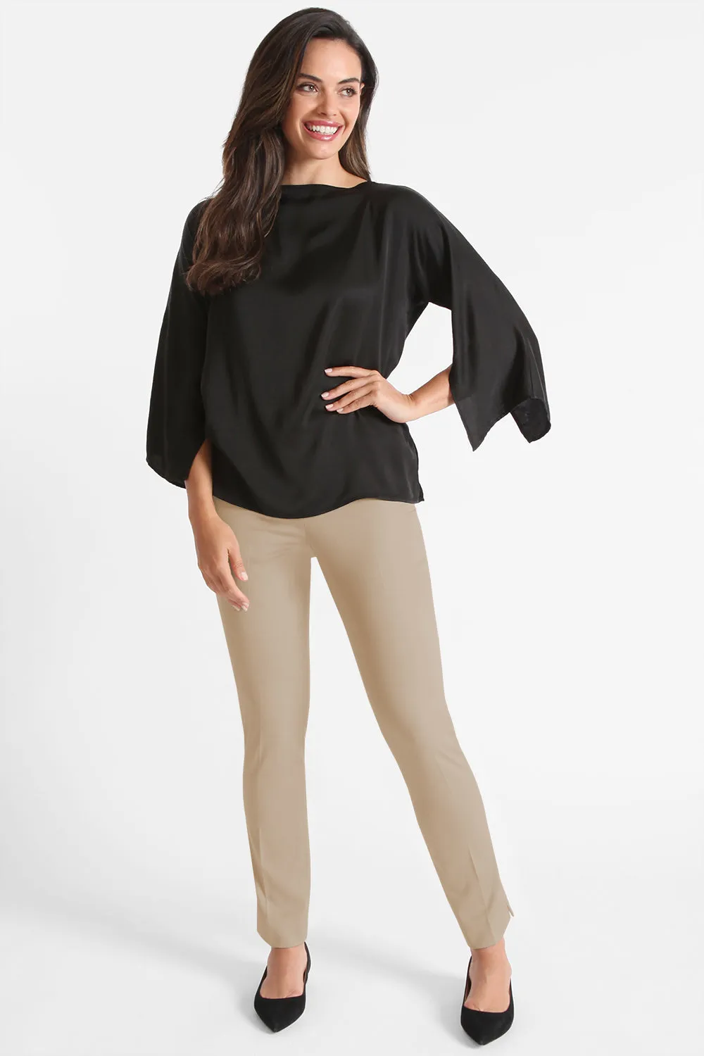 Jasmine Pant - Cosmopolitan Sateen: FINAL SALE