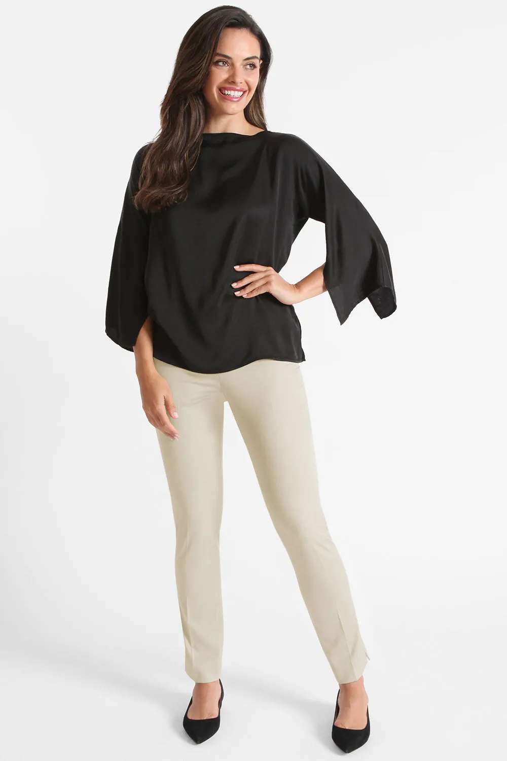 Jasmine Pant - Cosmopolitan Sateen: FINAL SALE