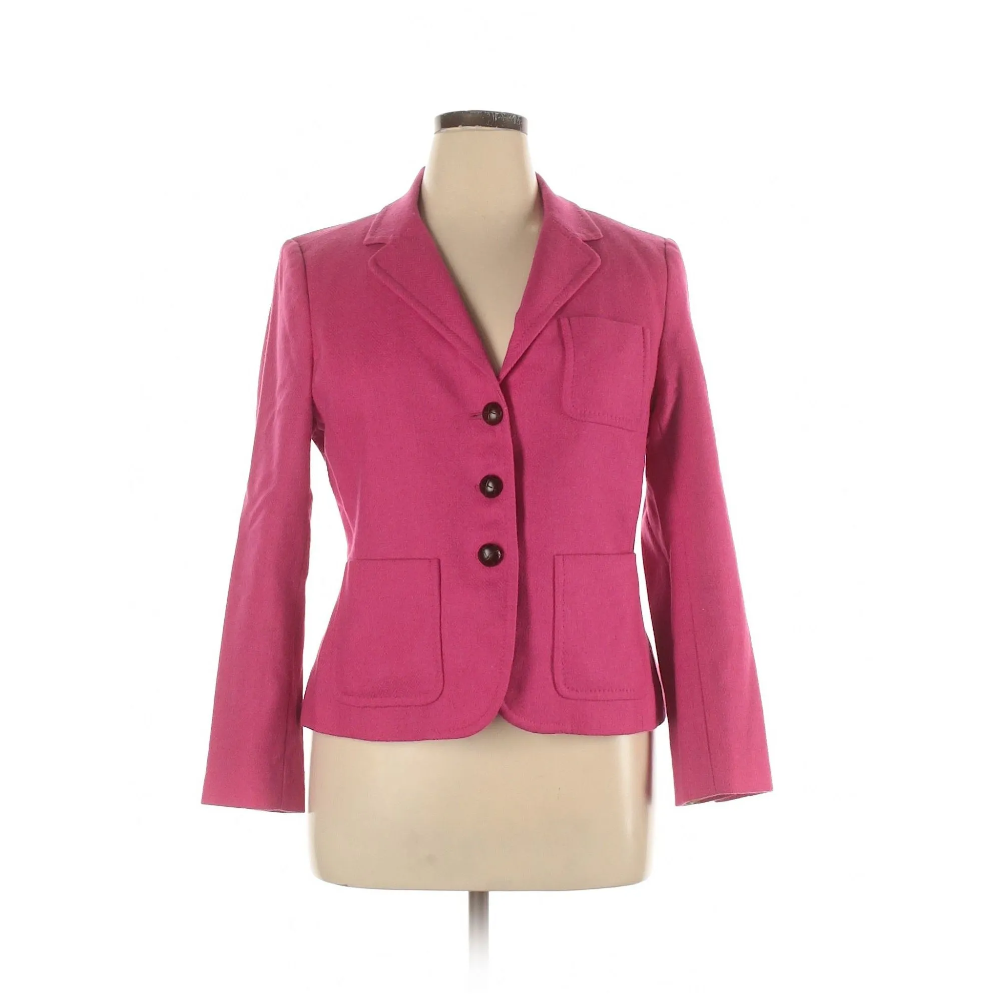 J.Crew Pink Wool Blazer