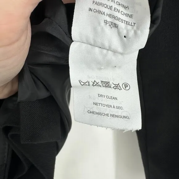 J.Crew Regency Blazer Super 120's Wool Black Size 4
