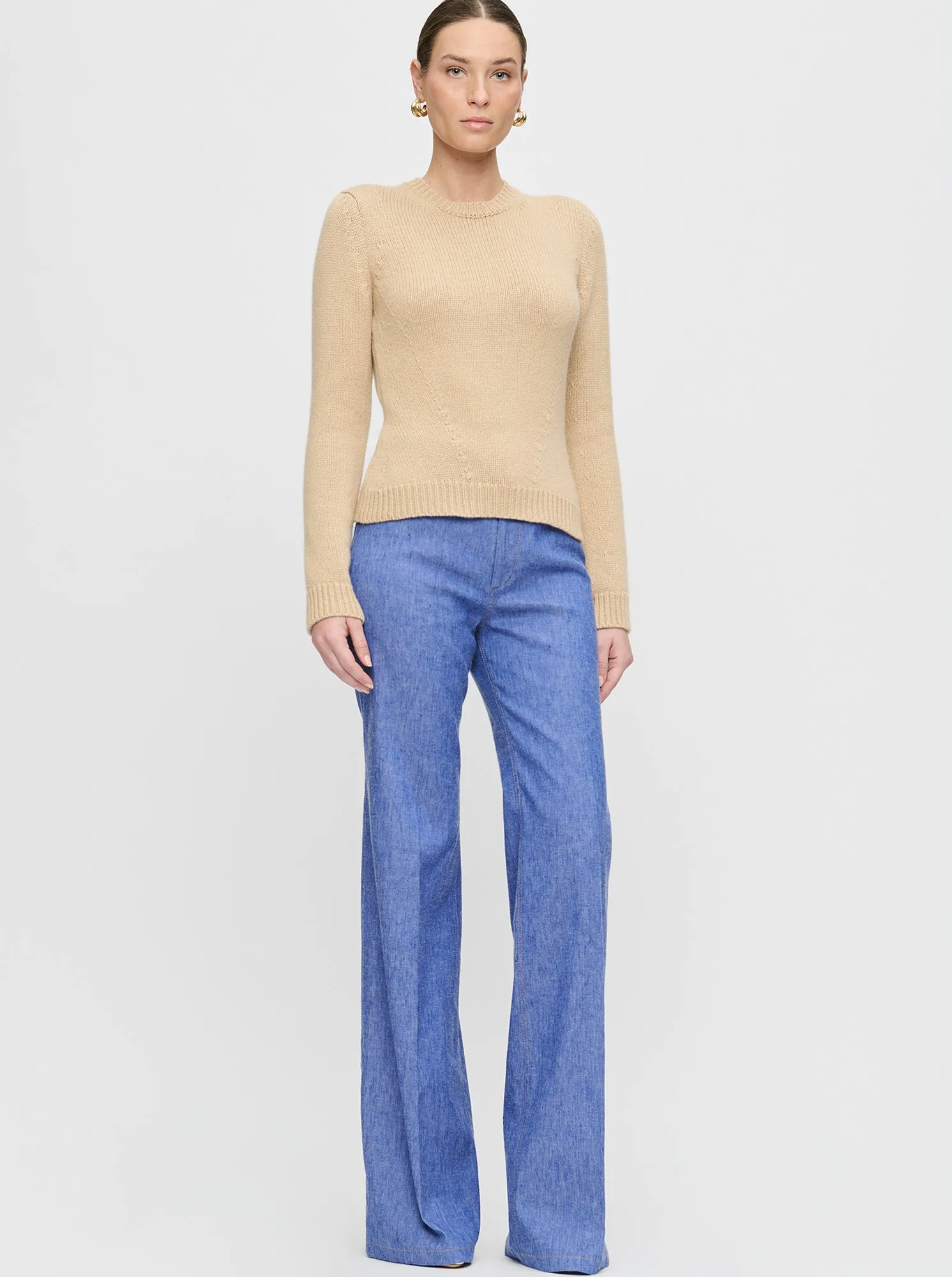 JEANNE Cashmere knit Camel