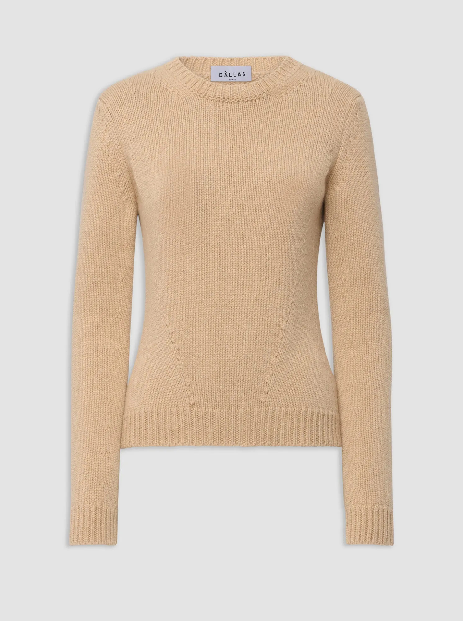 JEANNE Cashmere knit Camel