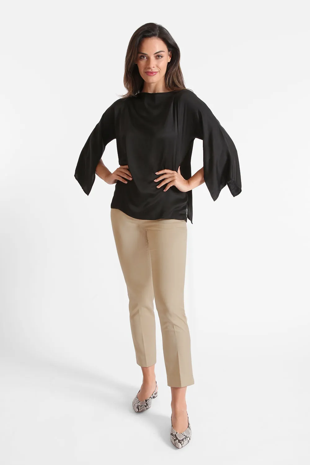 Jerry Pant - Cosmopolitan Sateen: FINAL SALE