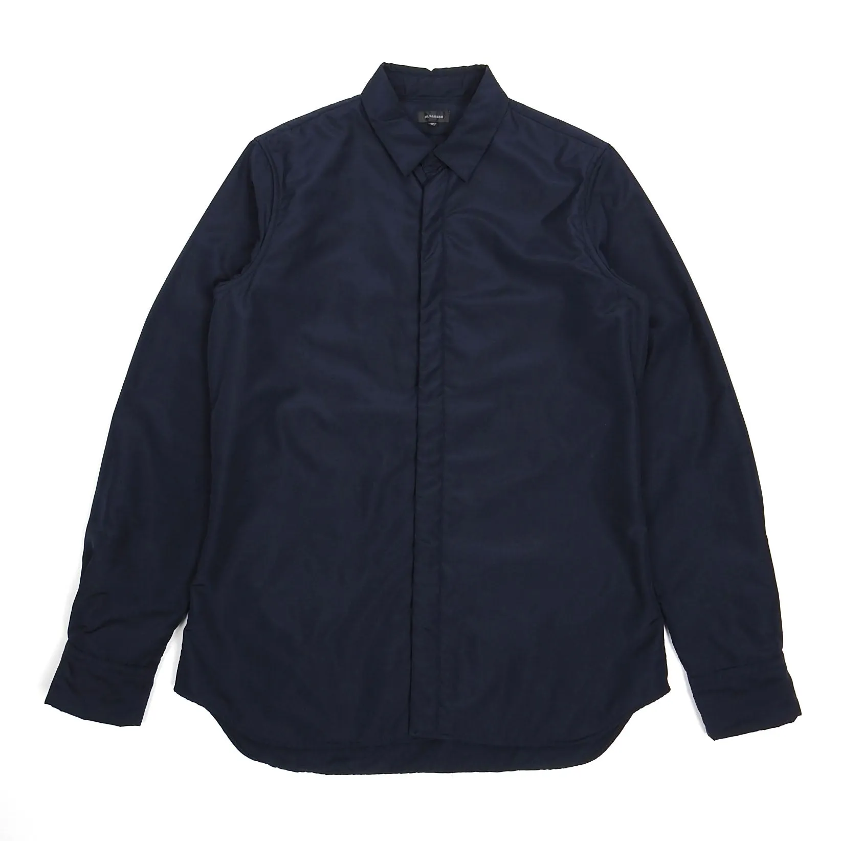 Jil Sander Snap Button Padded Shirt Size 39