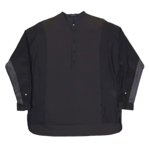 John Undercover Collarless P.O. Shirt Size 3