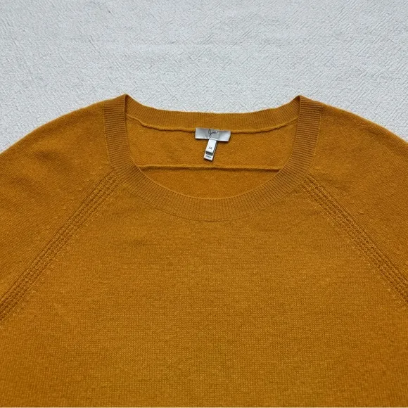Joie Cashmere Mustard Yellow Longline Sweater M
