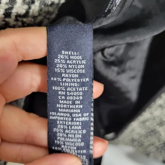 Jones New York Signature 16 Women tweed Wool blend Jacket