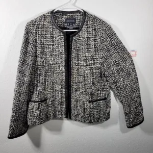 Jones New York Signature 16 Women tweed Wool blend Jacket
