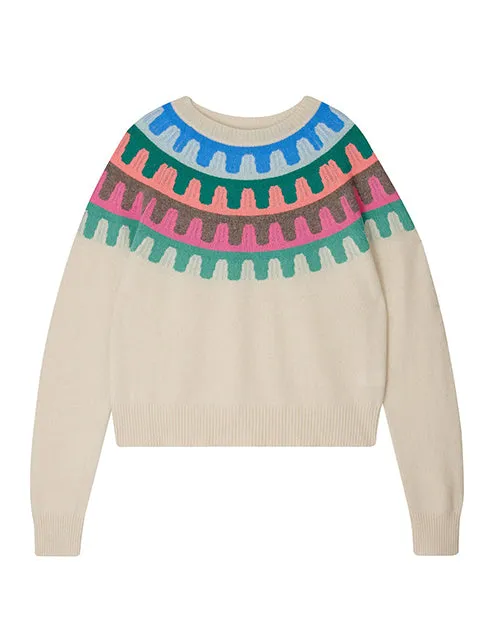 JUMPER 1234 | Rick Rack Crew | Cream