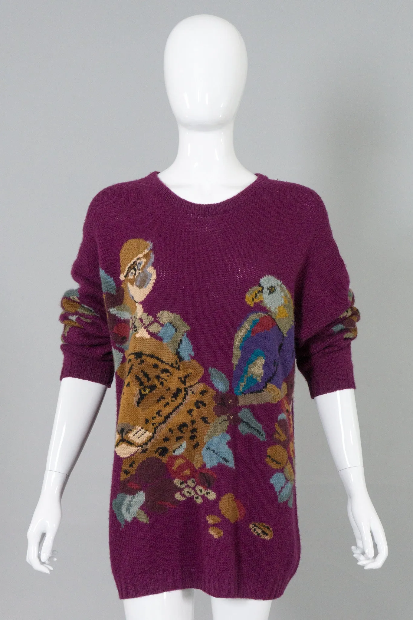 Jungle Animal Boyfriend Sweater