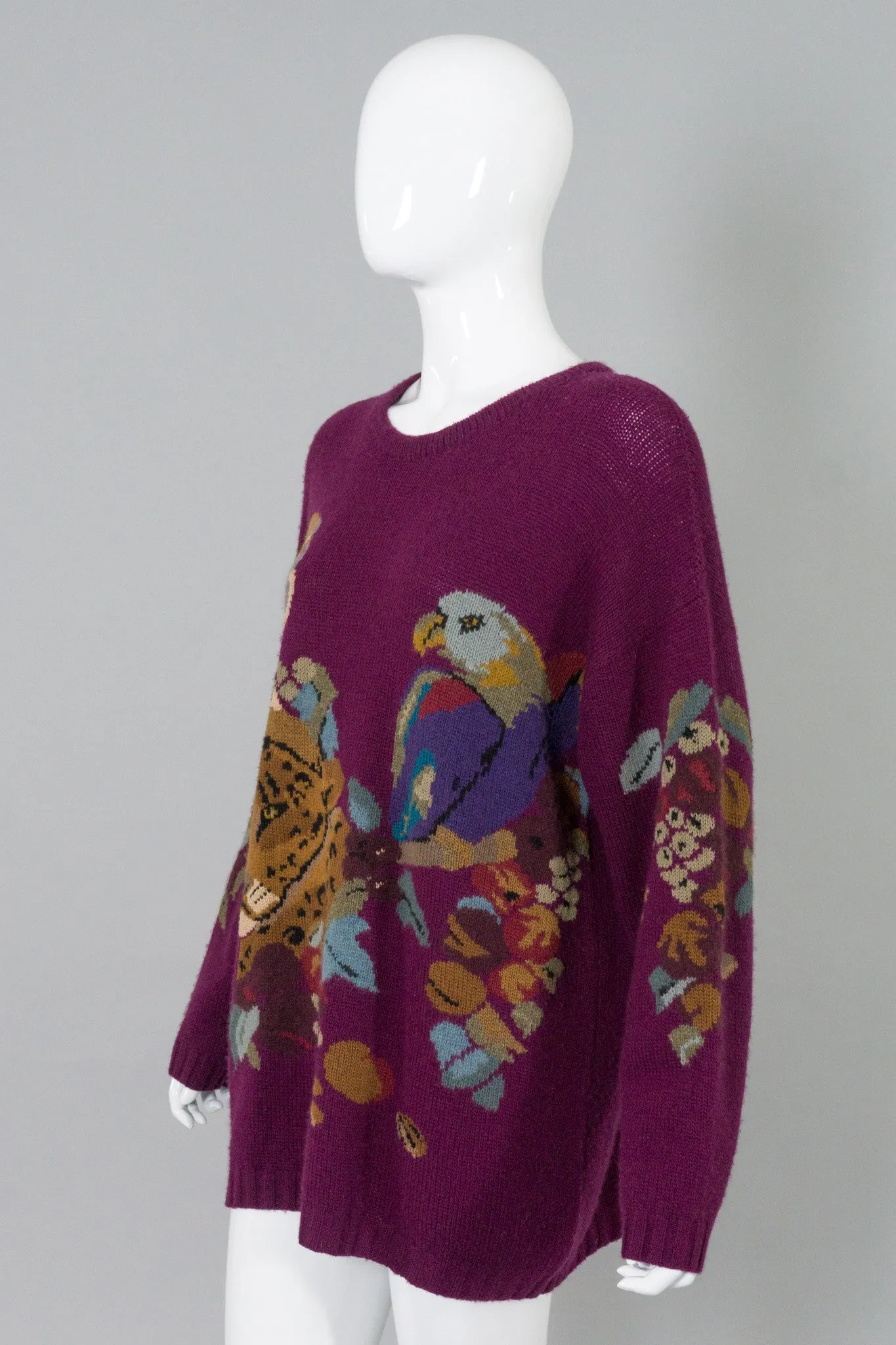 Jungle Animal Boyfriend Sweater