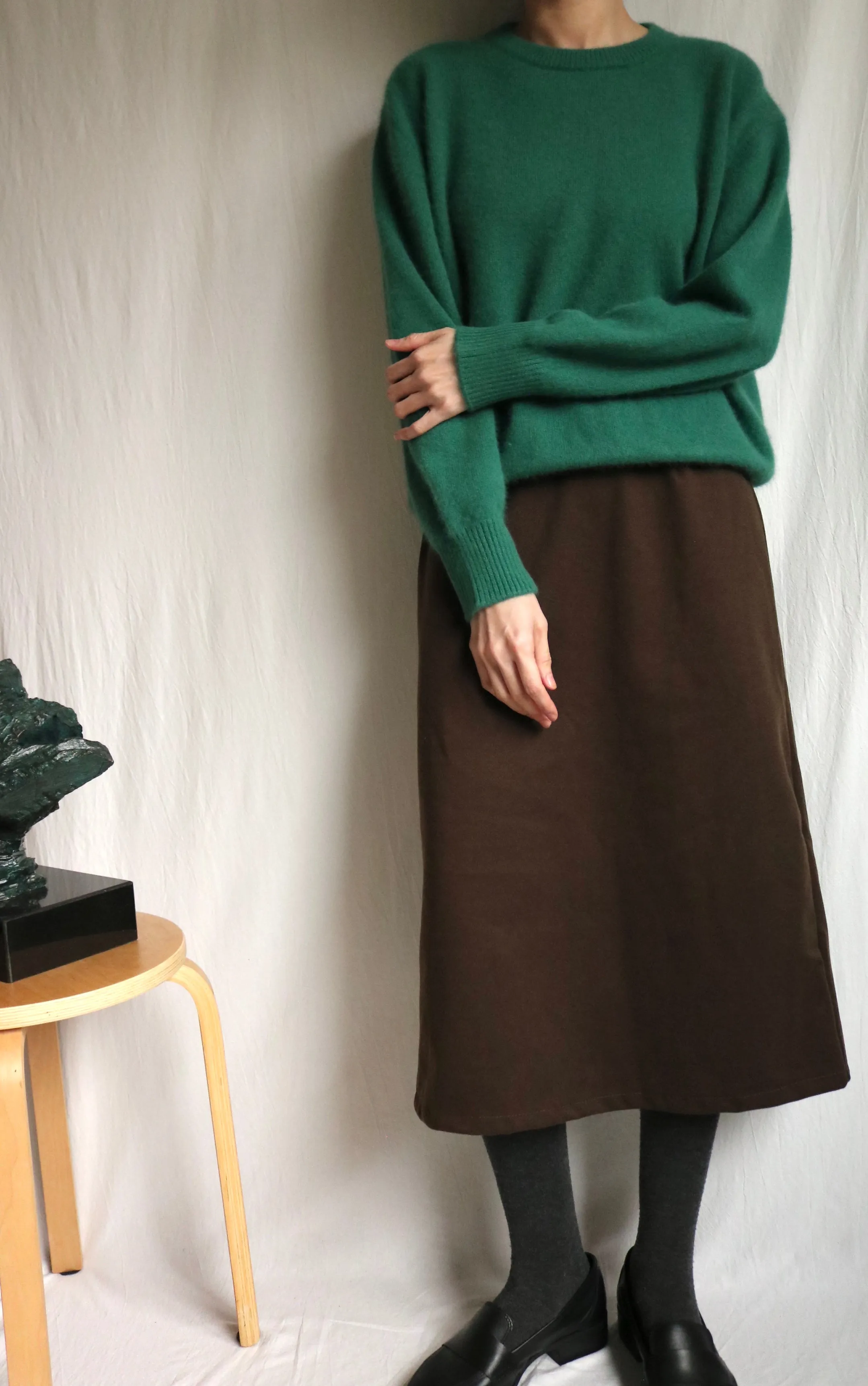 Jungle sweater (cutom-made with mink cashmere)