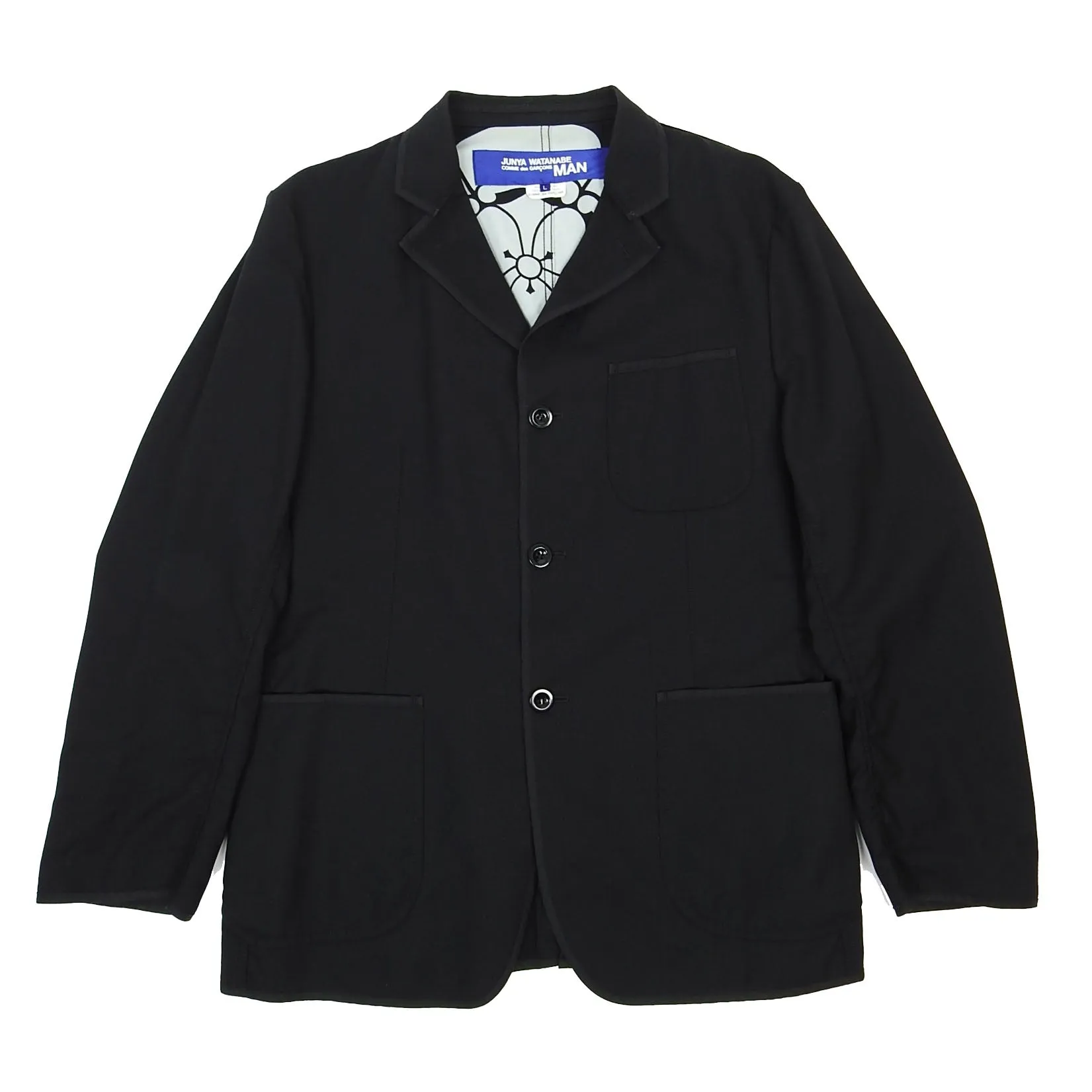 Junya Watanabe AD2014 Black Blazer Size Large