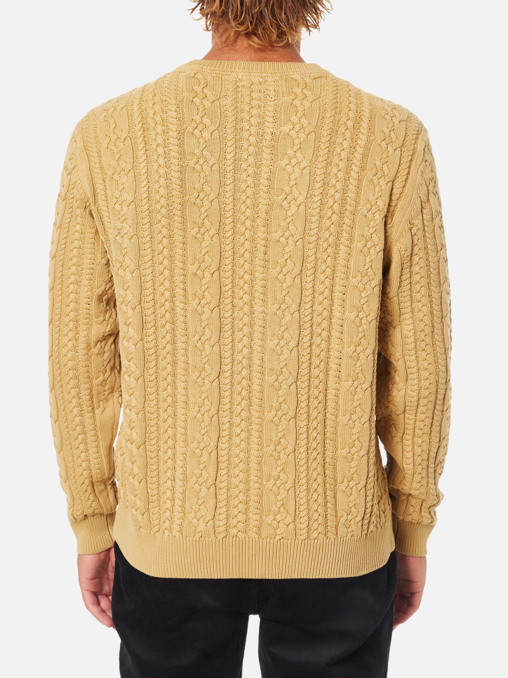 Katin Fisherman Sweater - Driftwood
