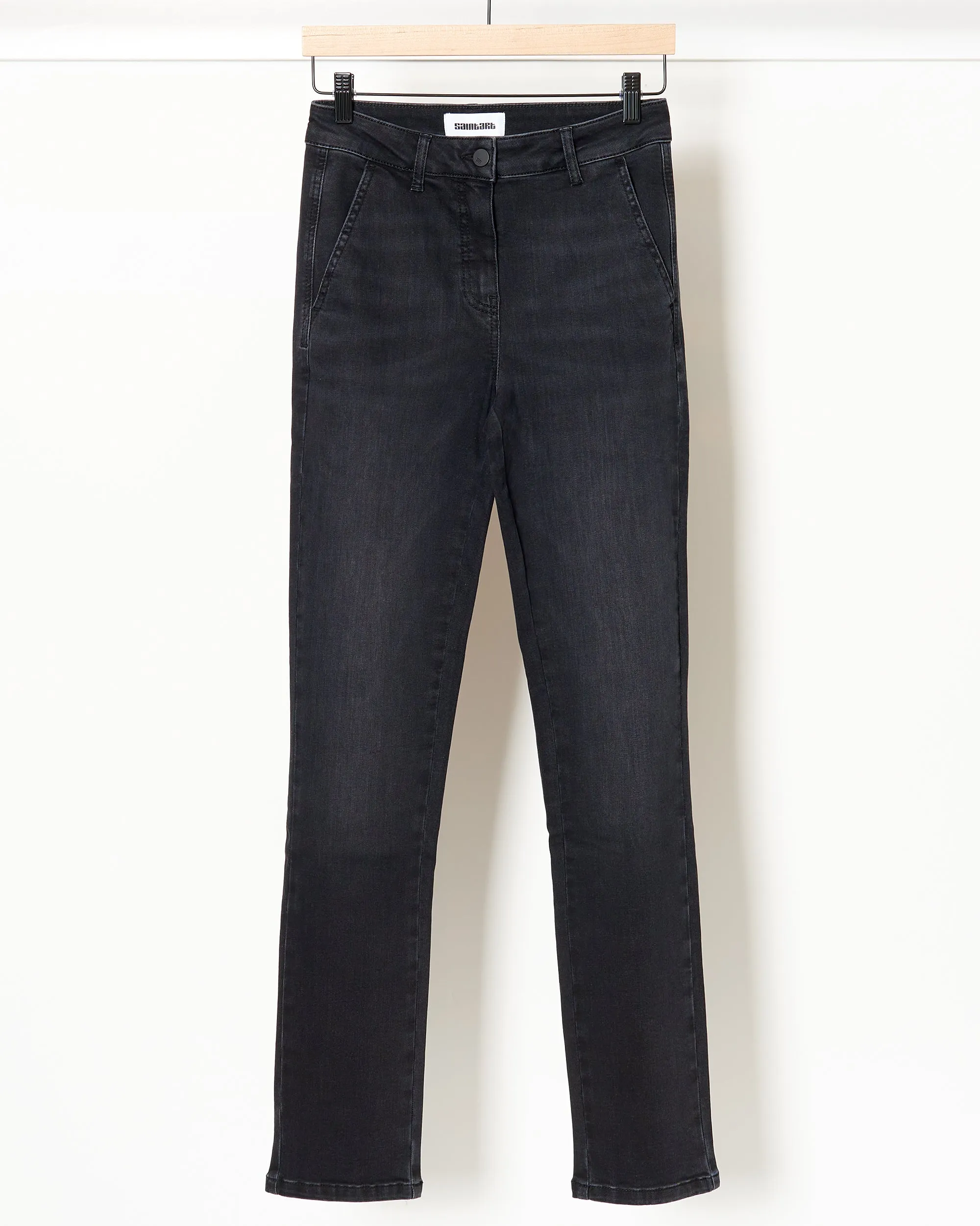 Kiana Denim Pant Black