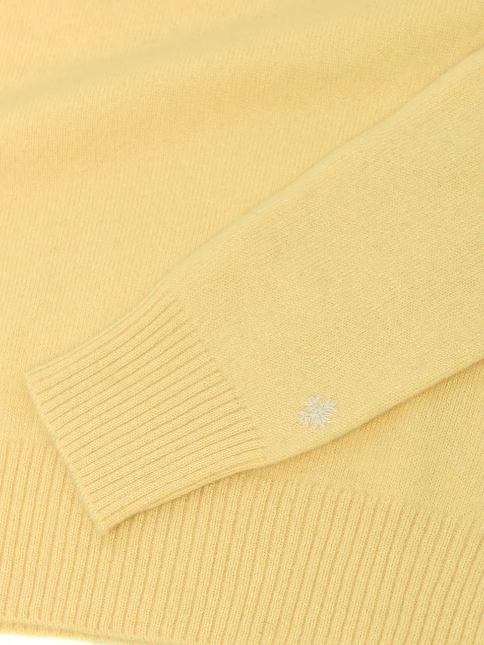 Kids Crew Neck Sweater_Yellow