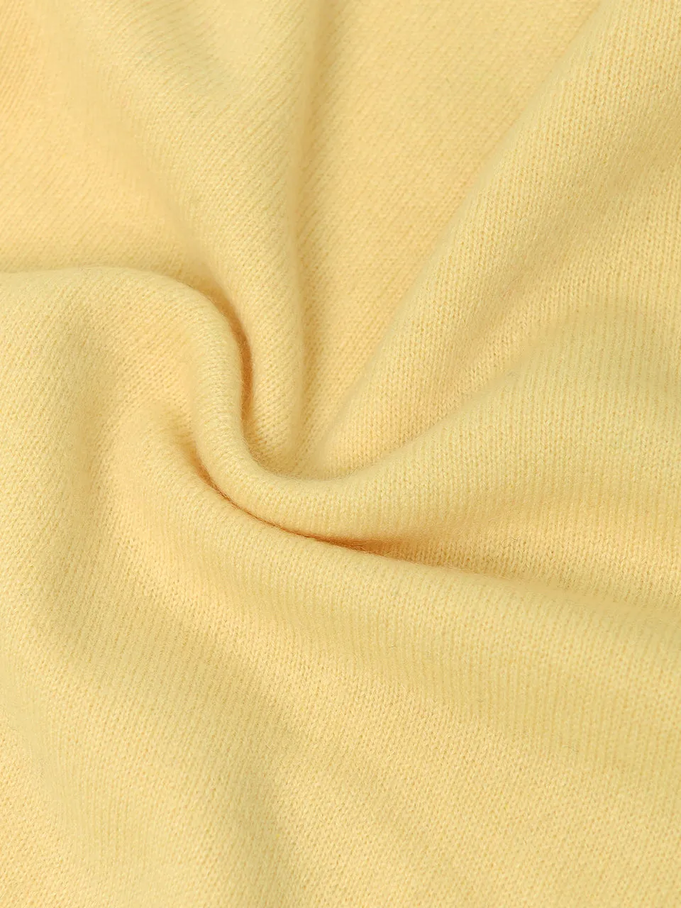 Kids Crew Neck Sweater_Yellow
