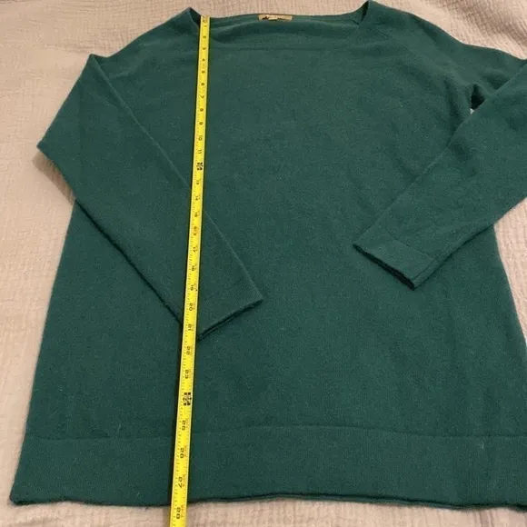 KIER  J2 cashmere green sweater