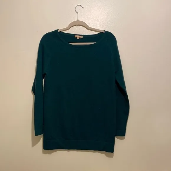 KIER  J2 cashmere green sweater