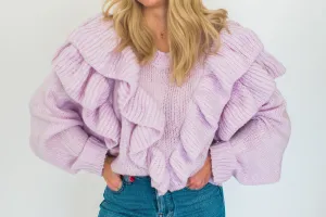 Knit Lilac Sweater