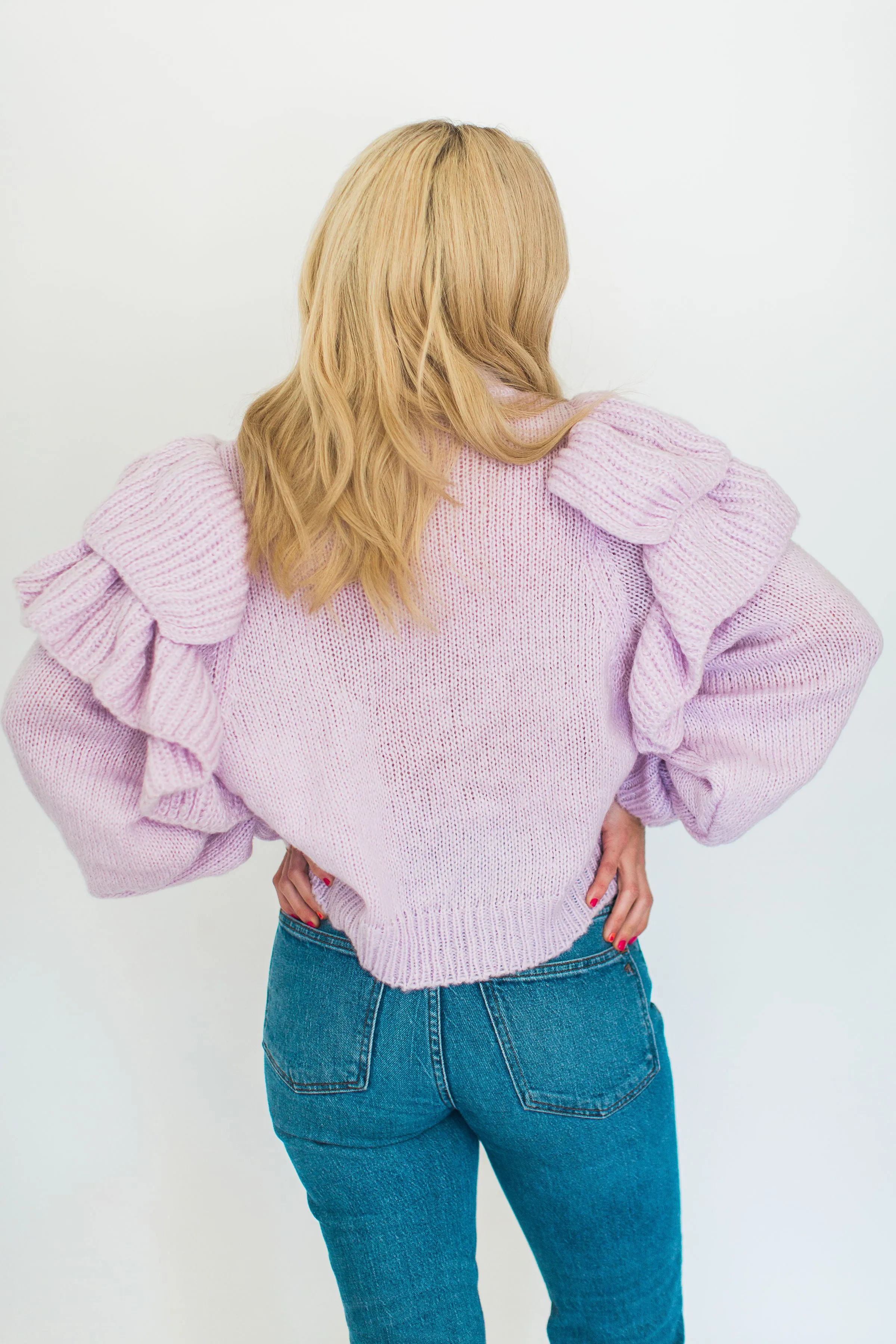 Knit Lilac Sweater