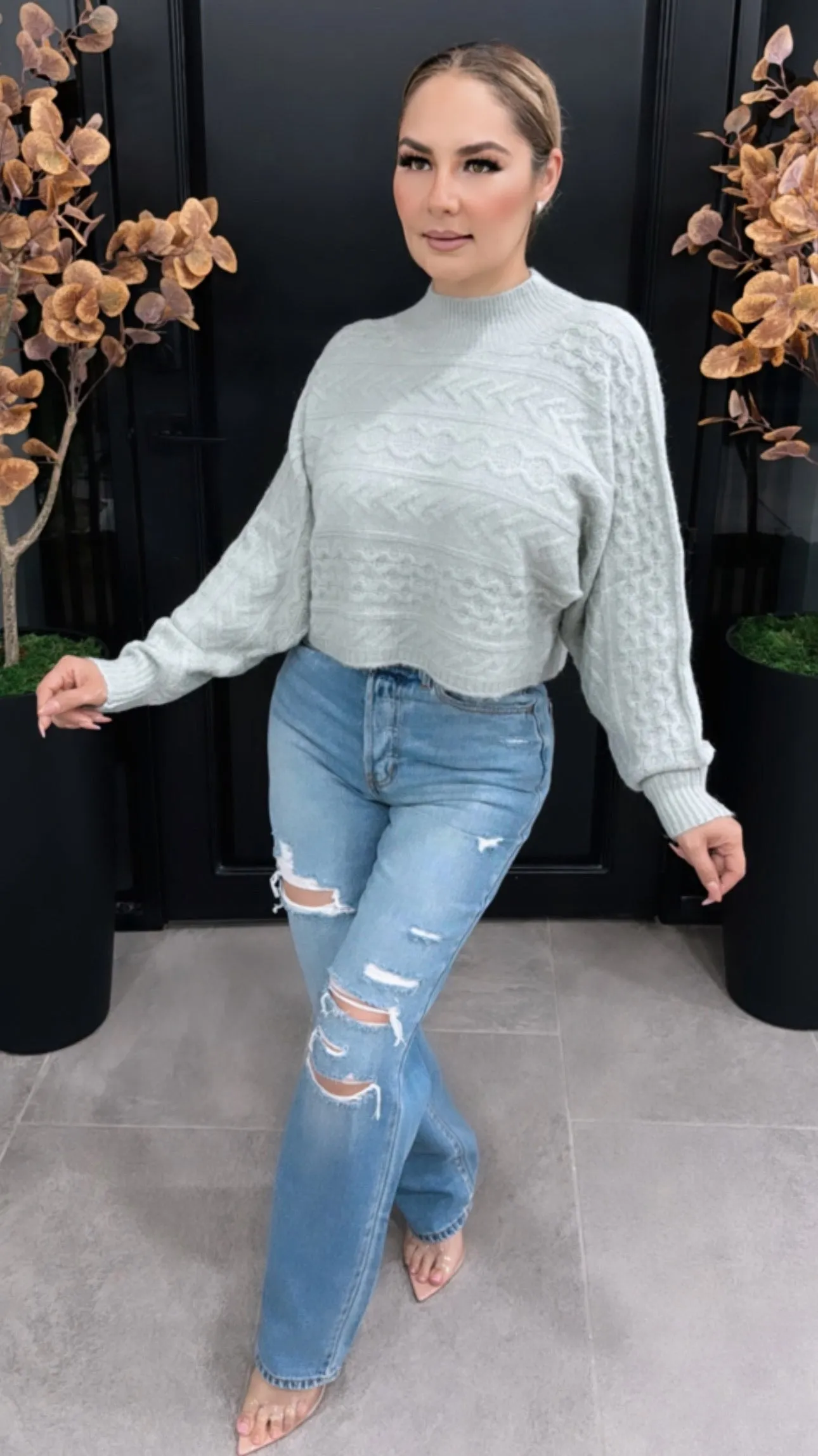 KOKO SAGE SWEATER