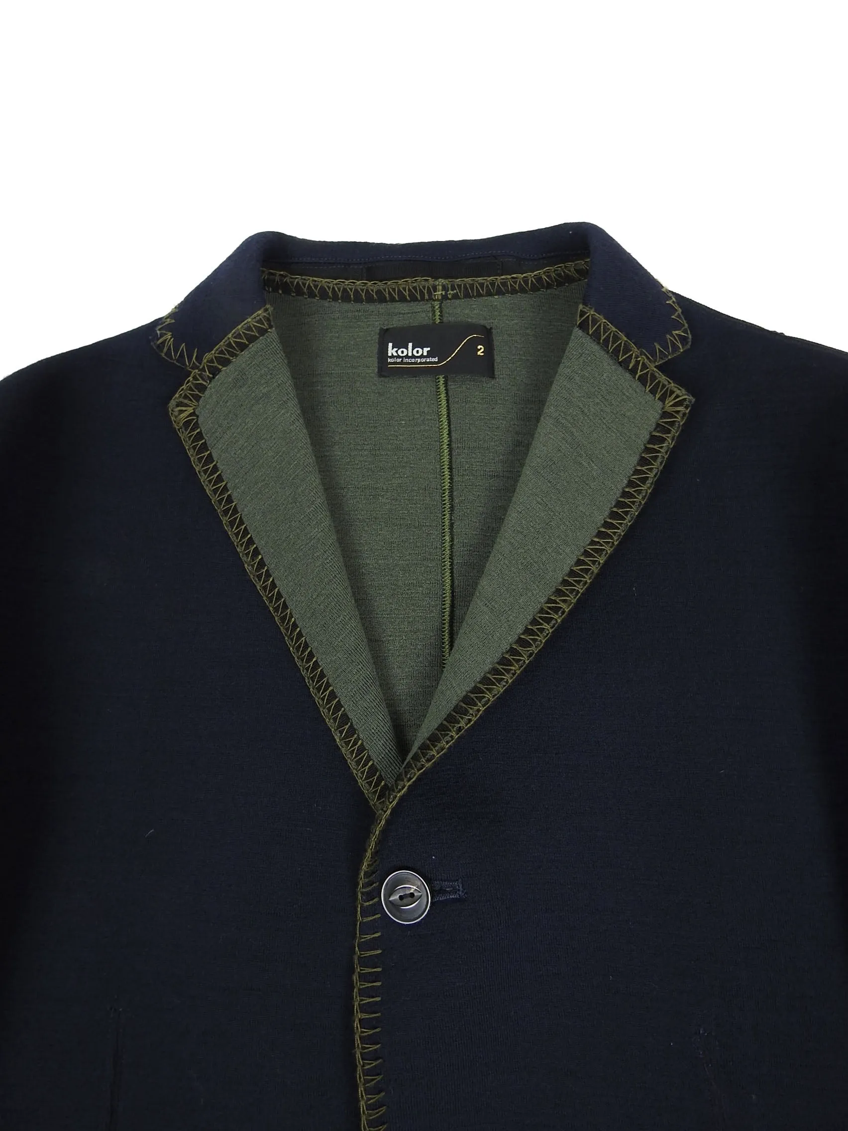 Kolor Navy Wool Blazer Size 2