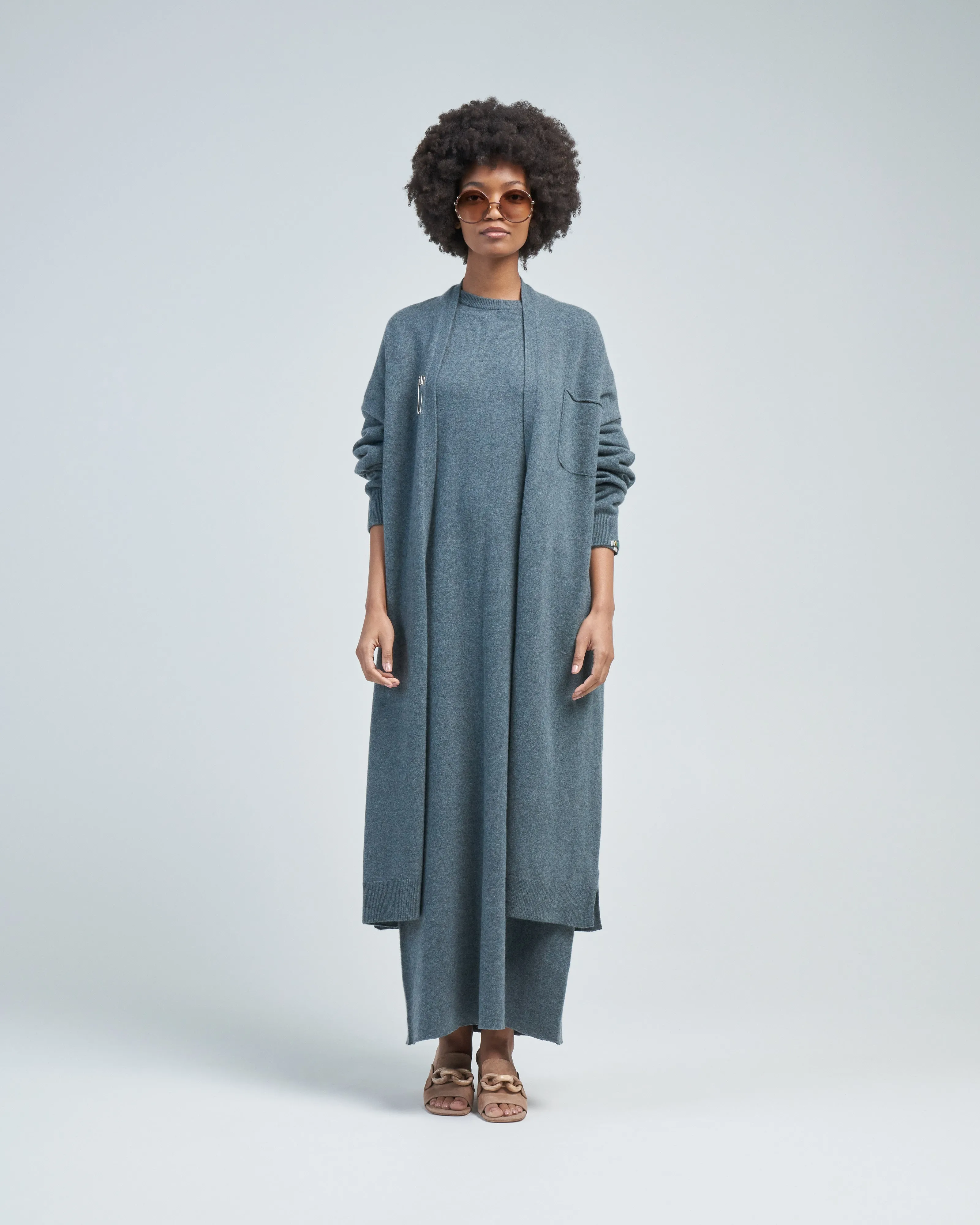 koto oversized long cardigan
