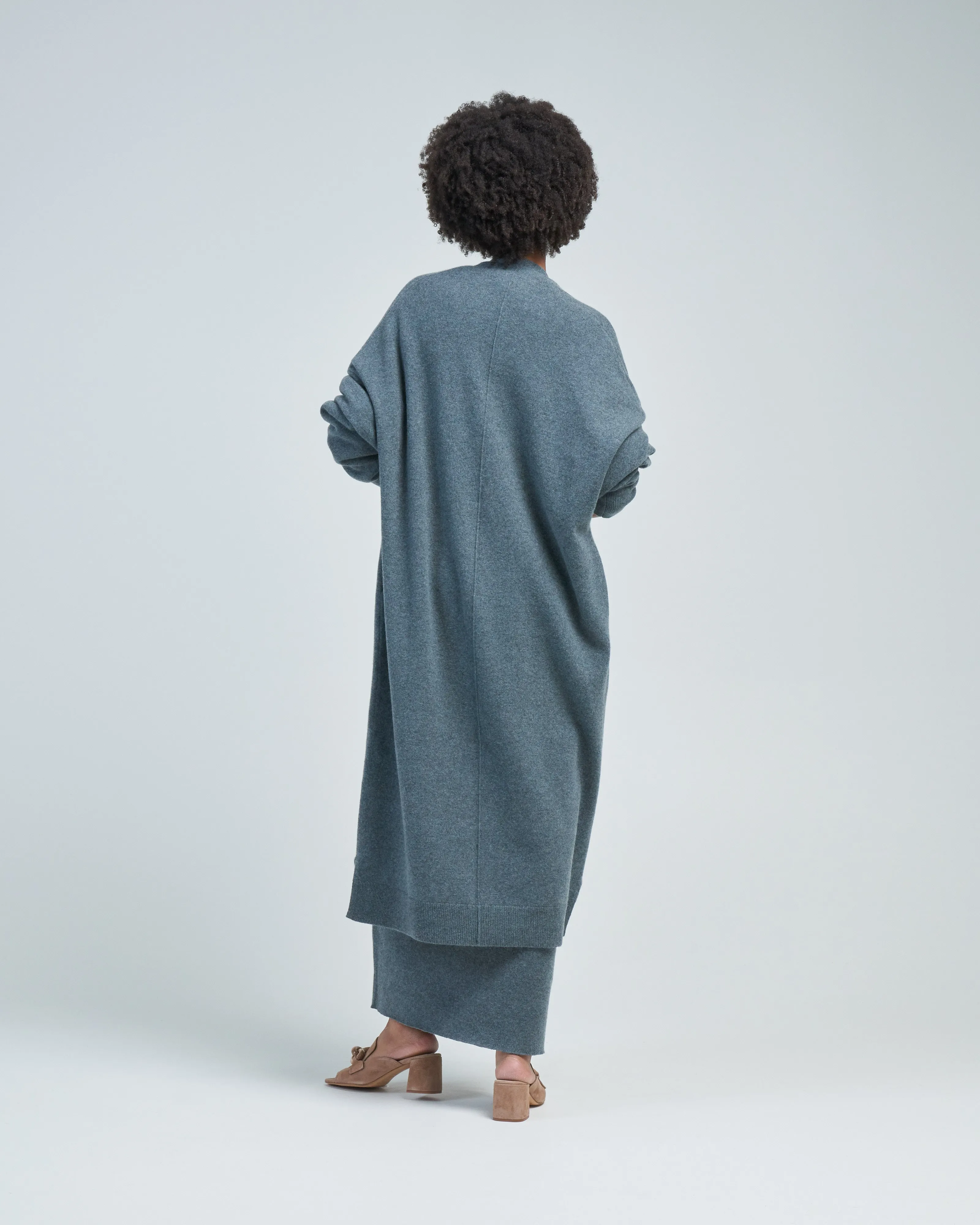 koto oversized long cardigan