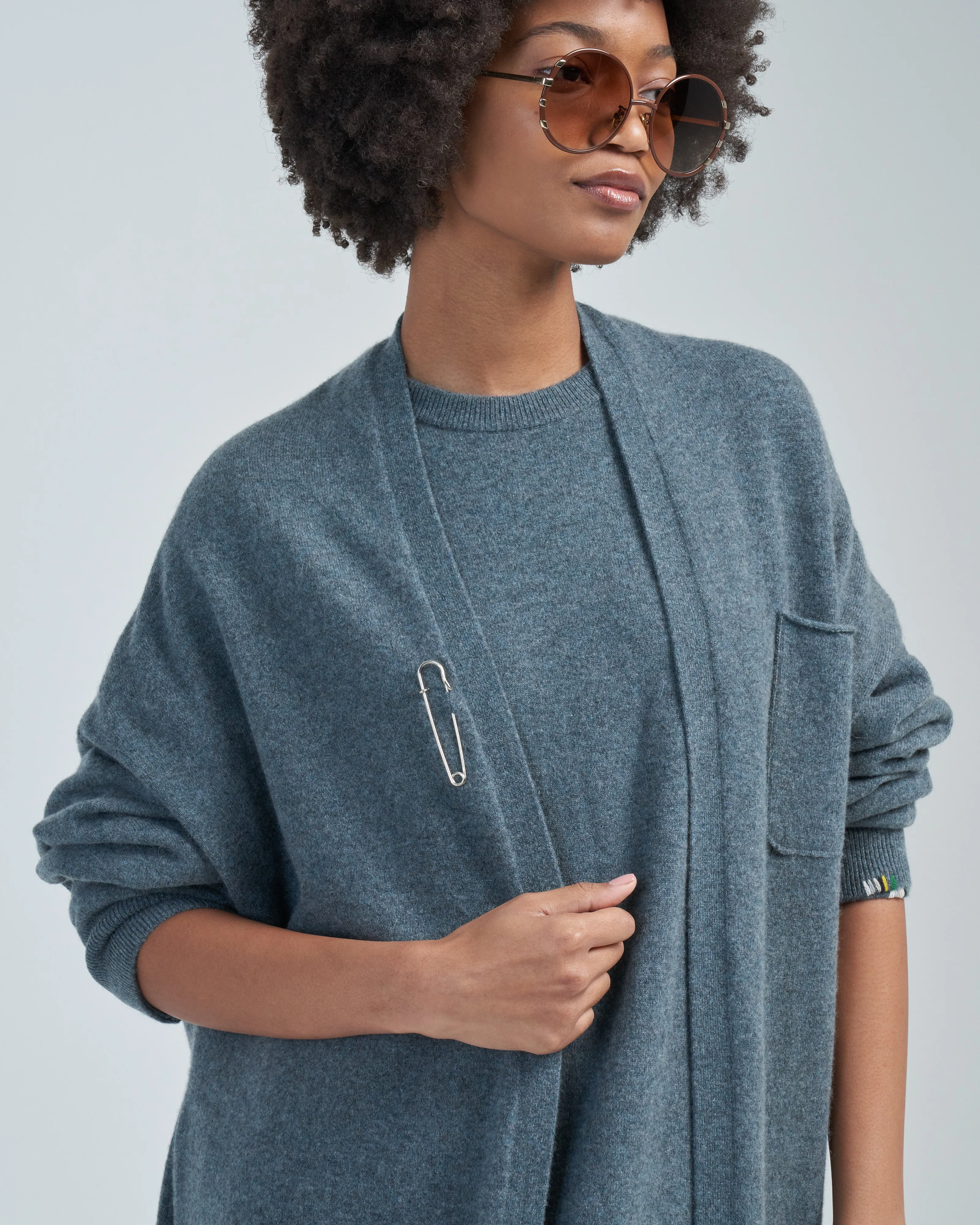 koto oversized long cardigan