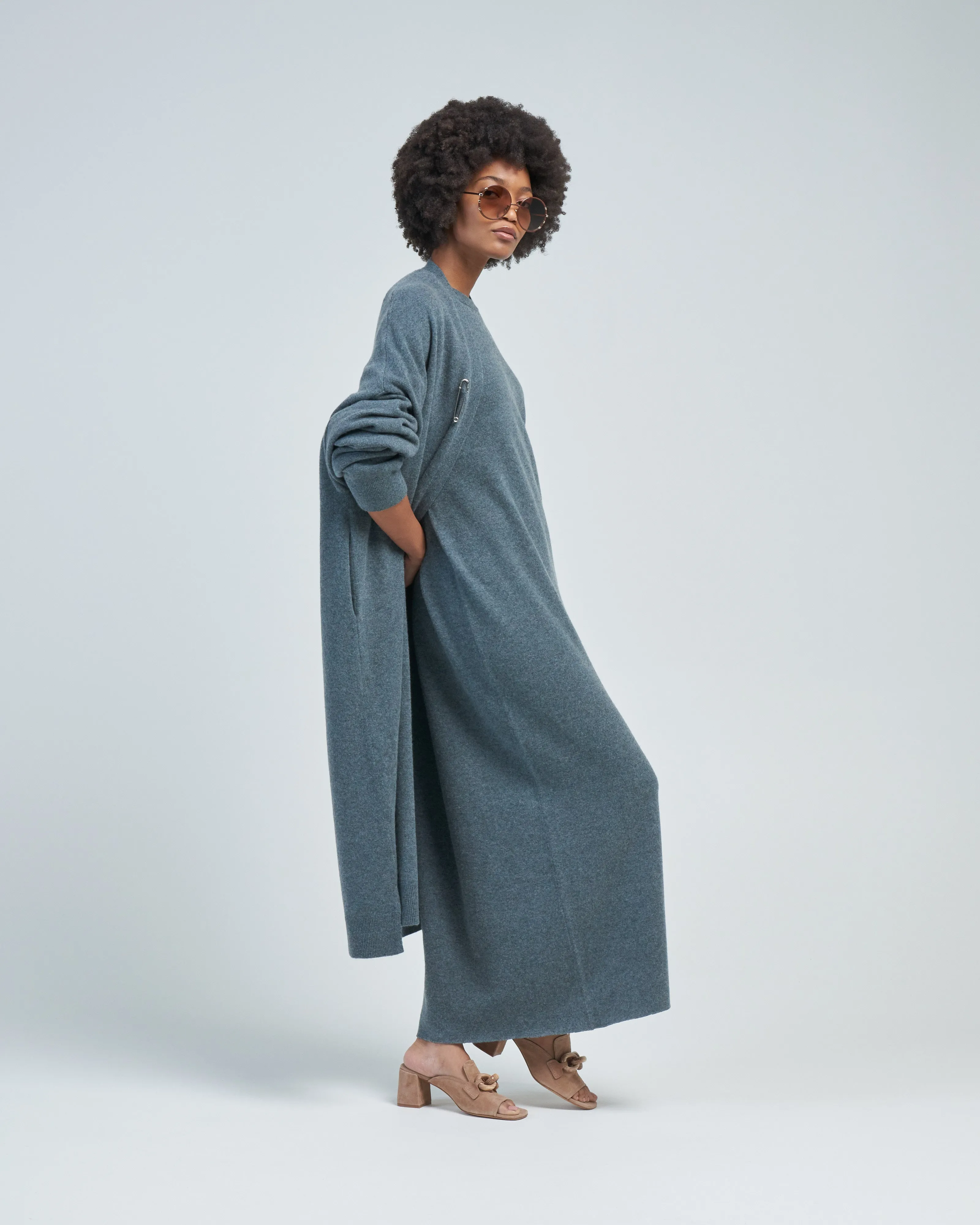 koto oversized long cardigan