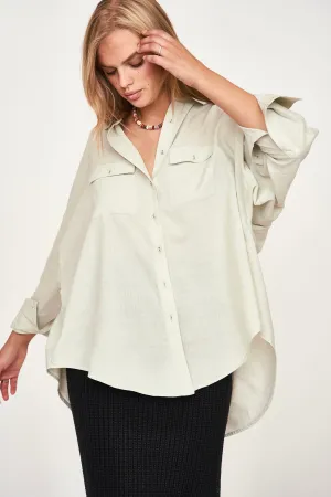 Kyoto Blouse in Pistachio
